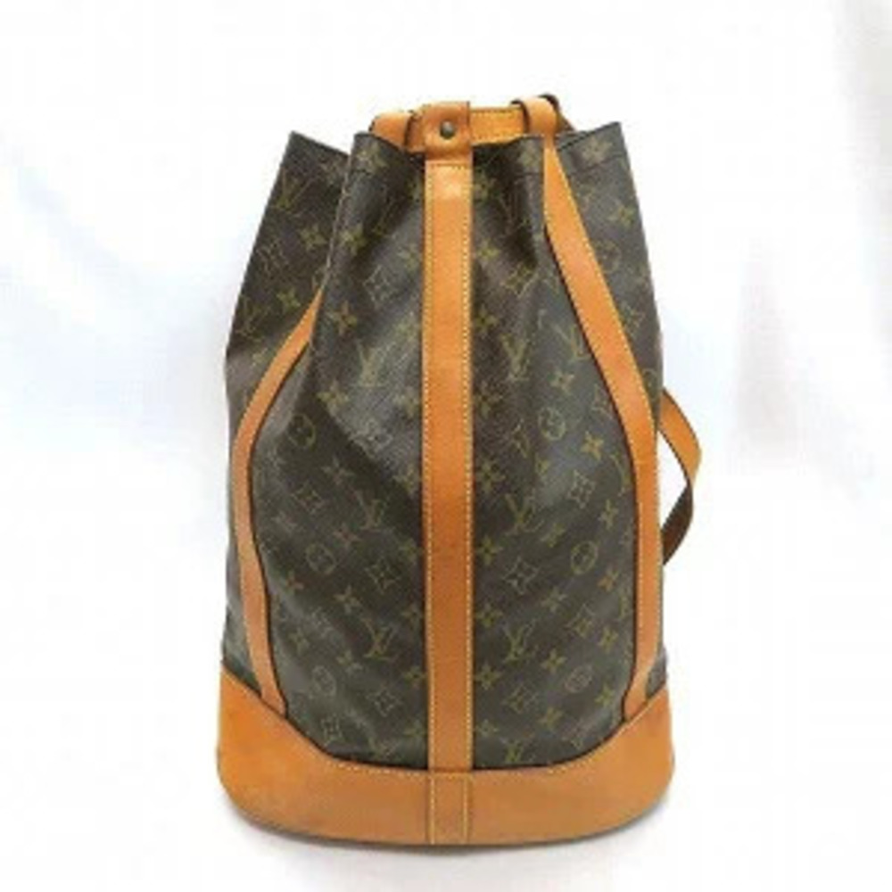 Louis Vuitton Monogram Randonee Bag Backpack Rucksack Daypack Shoulder